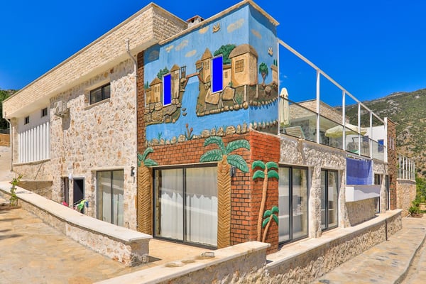 Villa Nihan-8, Süit Odalı, Isıtmalı Havuzlu, Markete Yakın Villa 1