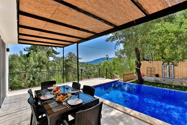 Villa Liva-2, Antalya Kaş'ta, Doğa İçerisinde, Muhafazakar 3