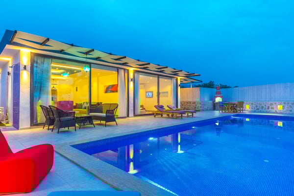 Villa Müjde, Doğa İçerisinde, Jakuzili Lüks Villa 1