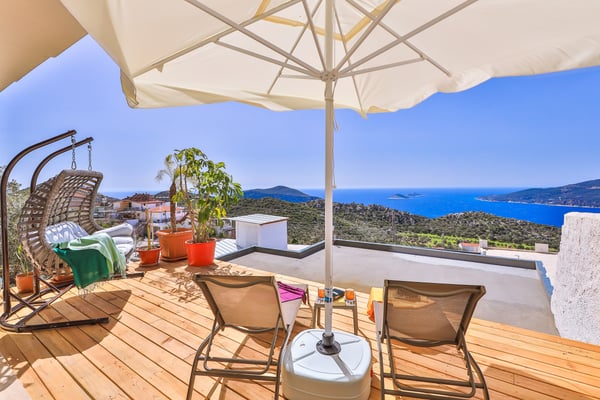 Villa Han-2, Deniz Manzaralı, Muhafazakar Yüzme Havuzlu Villa 1