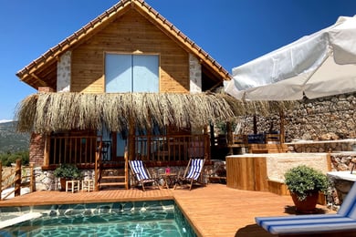 Villa Fındık Ev, Jakuzili Havuzlu, Doğa İçerisinde, Manzaralı Villa 1