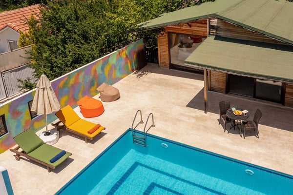 Villa Perla-1, Süit Odalı, Jakuzili, Deniz Manzaralı Villa 2