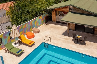 Villa Perla-1, Süit Odalı, Jakuzili, Deniz Manzaralı Villa 2