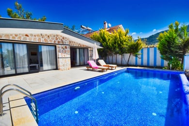 Villa Fulya, Süit Odalı, Doğa İçerisinde, Manzaralı ve Jakuzili Villa 1