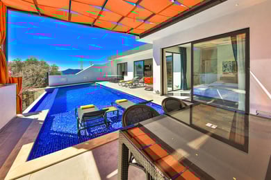 Villa Ametis-1, Kalkan Bölgesinde, 2 Odalı, Jakuzili 3