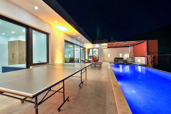 Villa Ametis-1, Kalkan Bölgesinde, 2 Odalı, Jakuzili 1