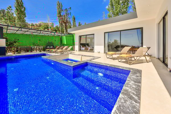 Villa Ametis-2, Kalkan Bölgesinde, 3 Odalı, Jakuzili 2