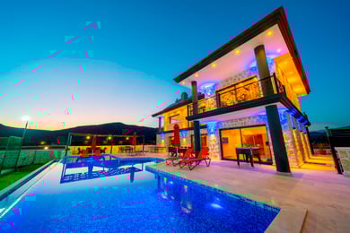 Villa Havana, Doğa İçerisinde, Hamam ve Jakuzili Lüks Villa 3