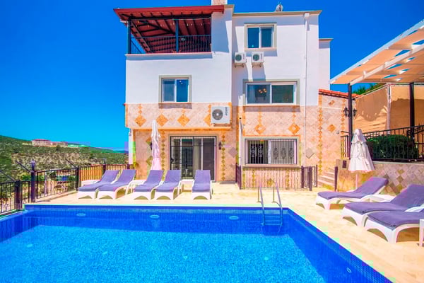 Villa Şölen, 19 Konuk Kapasiteli, Manzaralı, Doğa İçinde Villa 2