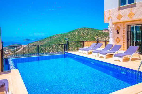 Villa Şölen, 19 Konuk Kapasiteli, Manzaralı, Doğa İçinde Villa 1