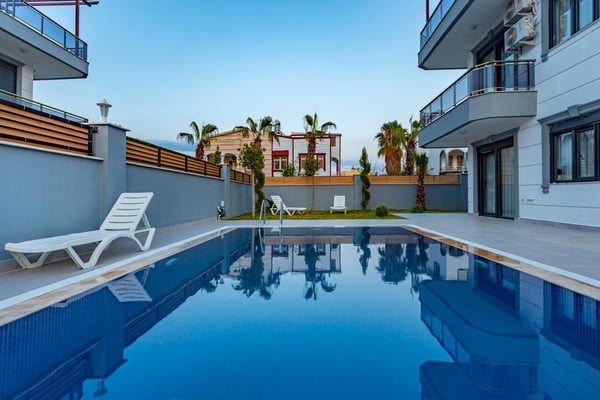 Villa Dem-3, Belek Bölesinde, 4 Odalı, Jakuzili 3