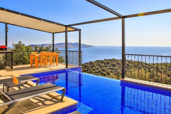 Villa Kekik-3, Muhafazakar Villa, Deniz Manzaralı ve 2 Odalı 3