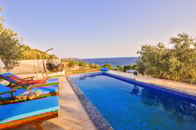 Villa Amadeus-2, Doğa İçerisinde, Günbatımı Manzaralı Villa 1