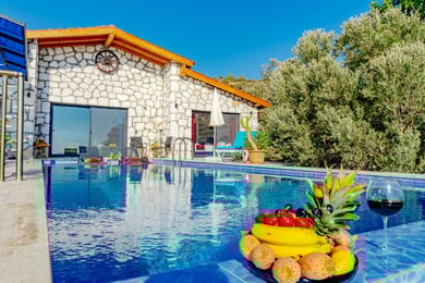 Villa Amadeus-3, Deniz Manzaralı, Taş Mimarili Eşsiz Villa 1