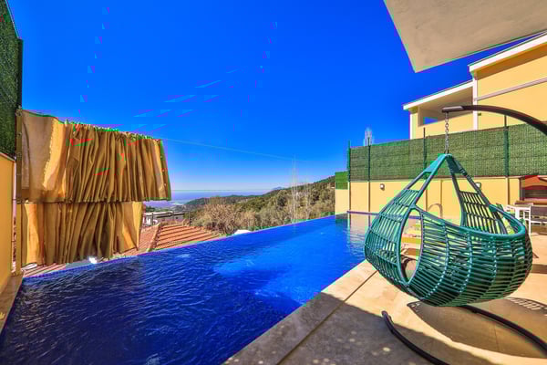 Villa Doğa-4, Kalkan Bölgesinde, Isıtmalı Havuzlu ve Çift Jakuzili Lüks Villa 3
