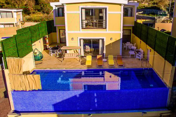 Villa Doğa-2, Sauna ve Hamamlı, Süit Odalı Lüks Villa 1