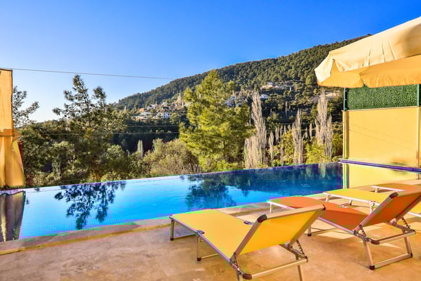 Villa Doğa-5, Doğa İçerisinde, Hamam. Sauna ve Çift Jakuzili Villa 2