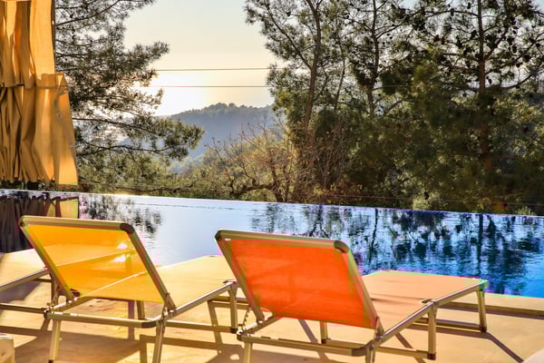 Villa Doğa-5, Doğa İçerisinde, Hamam. Sauna ve Çift Jakuzili Villa 1