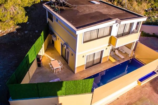 Villa Doğa-1, Kalkan Bölgesinde, Isıtmalı Havuzlu, Jeneratörlü 3