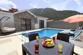 Villa Troya Suit-2, Fethiye Bölgesinde, Havuzu Korunaklı, Jakuzili 1