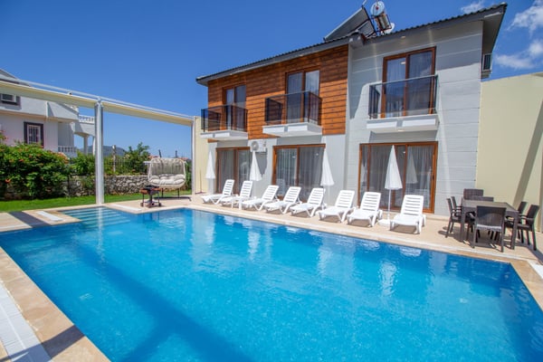 Villa Füme, Ölüdeniz Bölgesinde, Jakuzili Muhafazakar Villa ve 4 Odalı 2