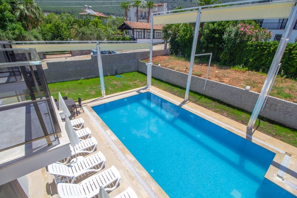 Villa Füme, Ölüdeniz Bölgesinde, Jakuzili Muhafazakar Villa ve 4 Odalı 3