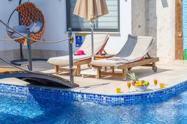 Villa Secret-2, Kalkan Bölgesinde, Muhafazakar Villa ve 2 Odalı 3