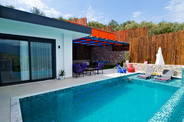 Villa Umay-2, Jakuzili, Doğa İçerisinde Villa 3