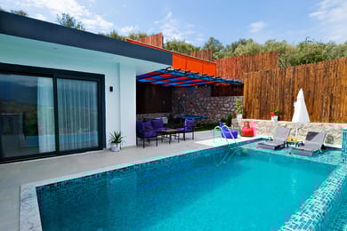 Villa Umay-2, Jakuzili, Doğa İçerisinde Villa 3