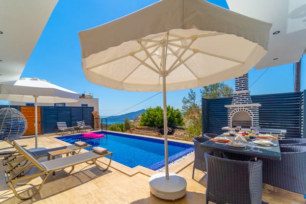 Villa Barra, Kalkan Bölgesinde, Muhteşem Manzara ve 2 Odalı 2