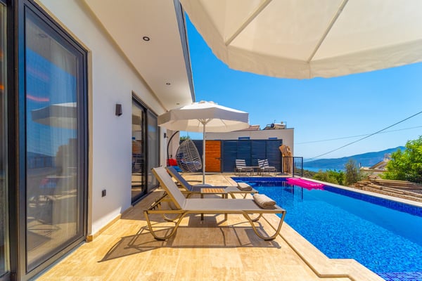 Villa Barra, Kalkan Bölgesinde, Muhteşem Manzara ve 2 Odalı 3