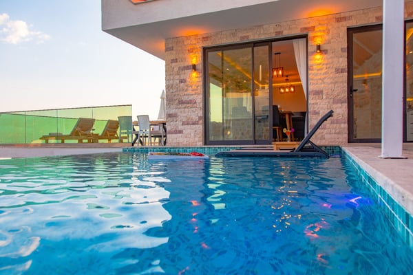 Villa Sofyan-4, Süit Odalı, Denize Yakın, Muhafazakar Villa 1