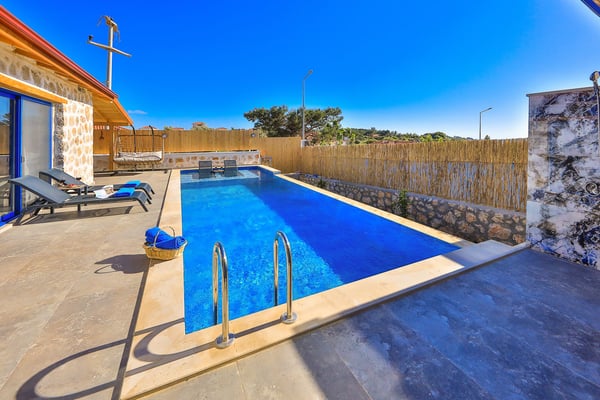 Villa Dolunay-2, 2 Odalı ve Odaları Jakuzili 2