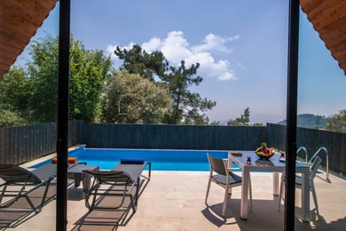 Villa Perla-2, Doğa İçerisinde, Jakuzili, Süit Odalı Villa 3