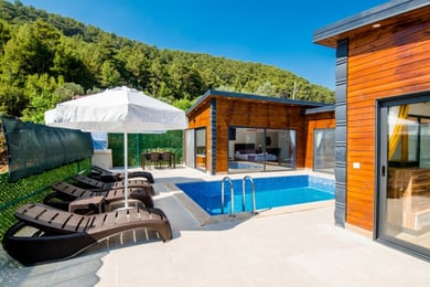 Villa Dide, Kalkan Bölgesinde, Jakuzili ve Dört Kişilik Korunaklı Villa 3