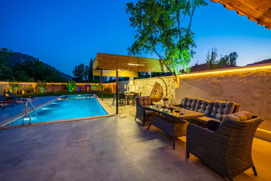 Villa Kıvılcım, Doğa İçerisinde, Sauna ve Jakuzili Lüks Villa 3