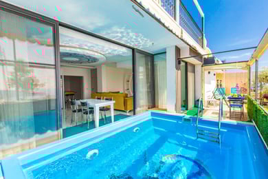 Villa Pink-2, Kalkan Bölgesinde, Doğa İçerisinde, Deniz Manzaralı 1