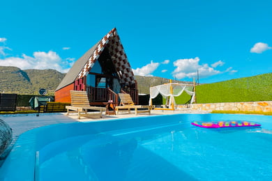 Villa Mugam, Korunaklı Havuzlu, Jakuzili Villa 1
