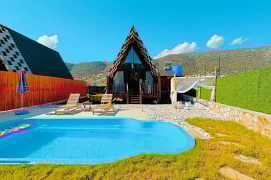 Villa Mugam, Korunaklı Havuzlu, Jakuzili Villa 3