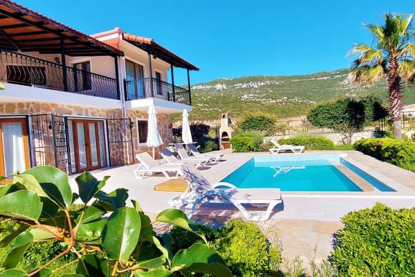 Villa Papaver-2, Doğa İçerisinde, Üç Yatak Odalı Villa 1
