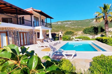 Villa Papaver-2, Doğa İçerisinde, Üç Yatak Odalı Villa 1