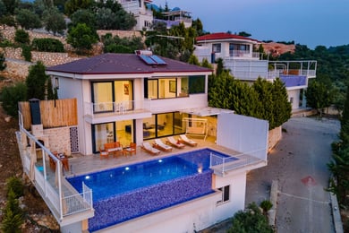 Villa Mısra-2, Isıtmalı Havuzlu, Jakuzili, Doğa İçerisinde Lüks Villa 1