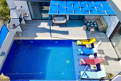 Villa Uranos, İki Odalı, Korunaklı Havuzlu Villa 2
