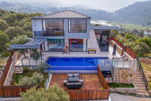 Villa Korman-2, Çocuk Havuzlu, Çift Jakuzili, Muhafazakar 1