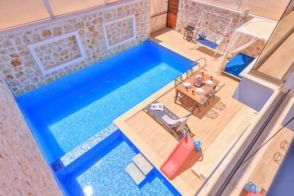 Villa Asel-1, Korunaklı Havuzlu, Doğa İçerisinde, Jakuzili Villa 1