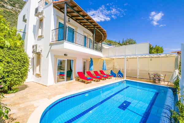 Villa Mina, Kalkan merkezde, Deniz Manzaralı Korunaklı Villa 2