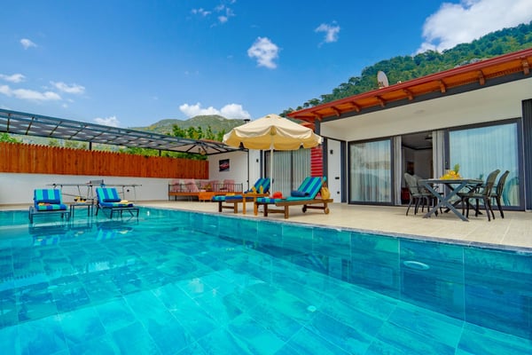 Villa Gala-2, Muhafazakar Yüzme Havuzlu, Site İçinde Lüks Villa 3