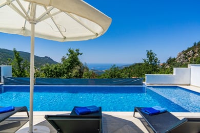Villa Fulya-3, Deniz Manzaralı, Doğa İçinde, Süit Odalı Lüks Villa 3