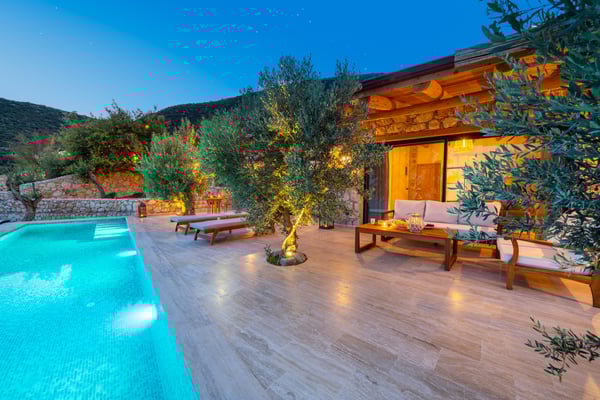 Villa Gökdeniz, Balayına Uygun, Denize Sıfır, Kendine ait Plajlı Villa 3
