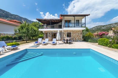 Villa Papaver-1, Doğa İçerisinde, Üç Yatak Odalı Villa 2